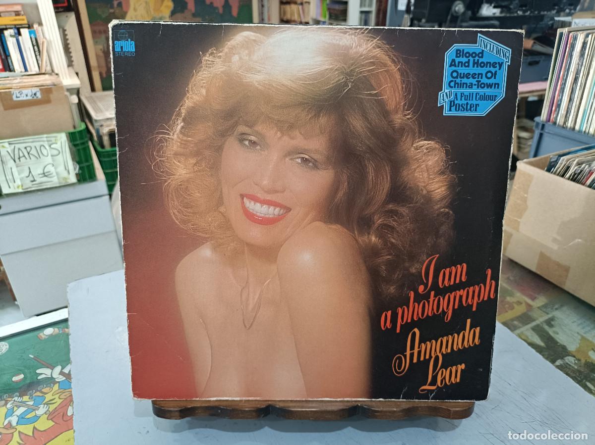Discos de vinilo: Amanda Lear - I Am A Photograph - LP. sello Ariola