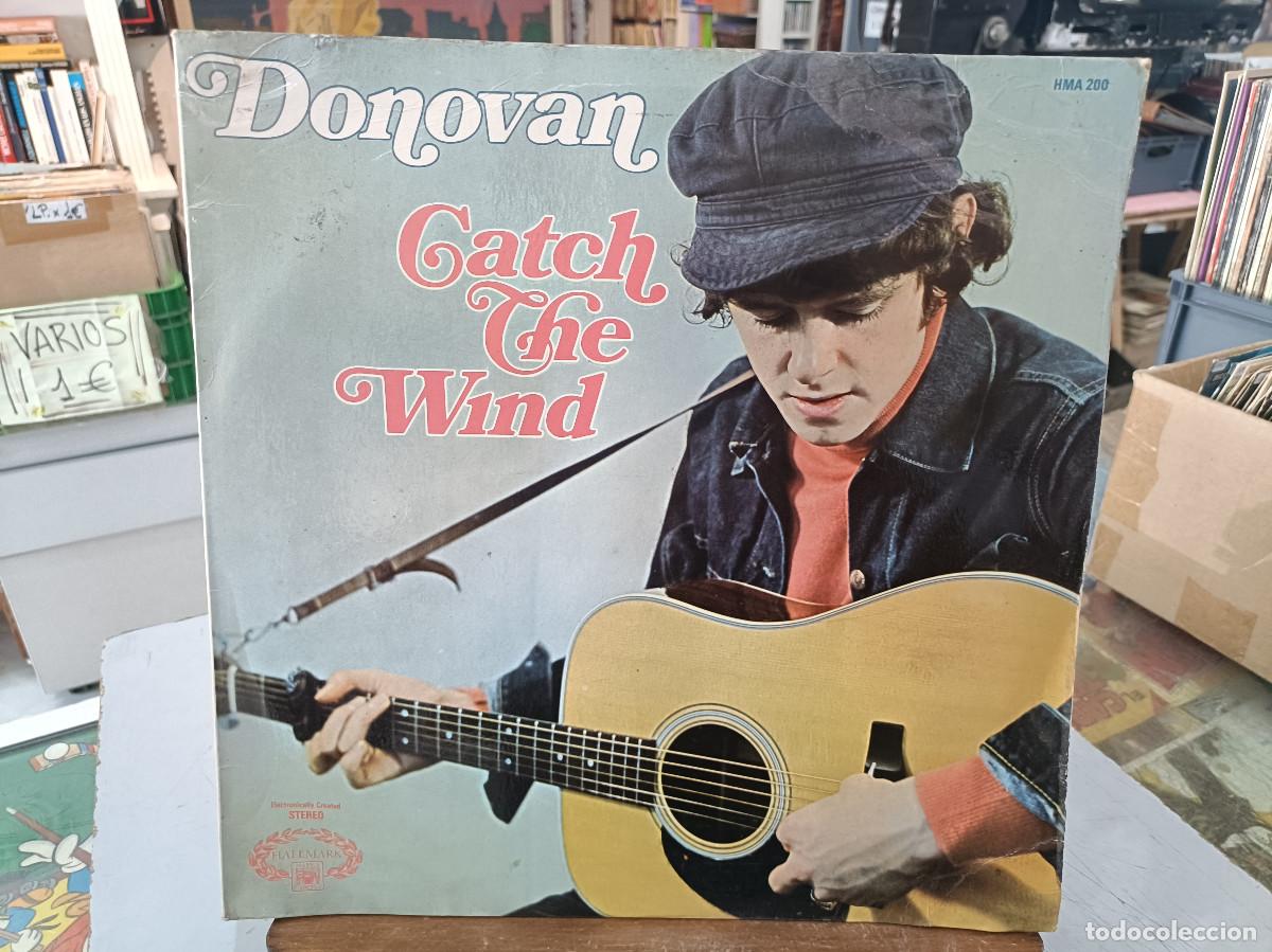 Discos de vinilo: Donovan - Catch The Wind - LP. sello Hallmark 1965 - Foto 1