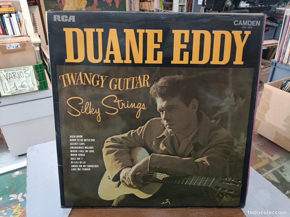 Discos de vinilo: Duane Eddy - Twangy Guitar / Silky Strings - LP. sello RCA 1962