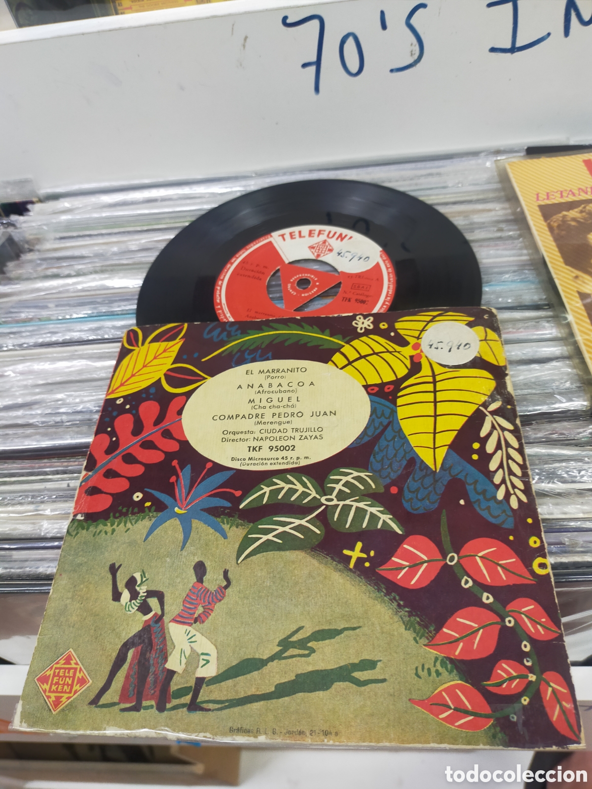 Discos de vinilo: Orquesta ciudad Trujillo ep el marranito + 3 Espa&ntilde;a 1958