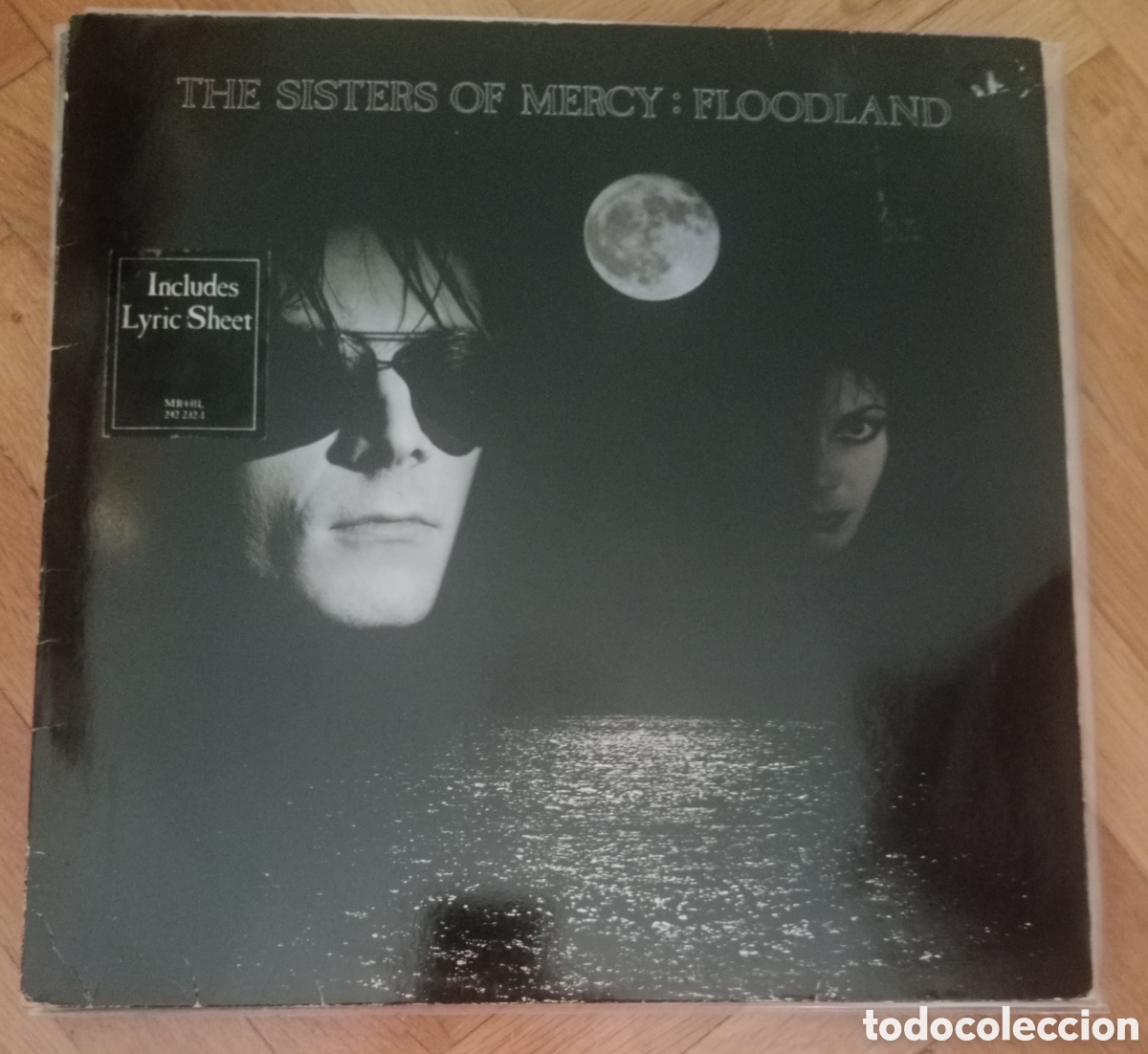 Discos de vinilo: Sisters of Mercy - Floodland Lp Europa 80s