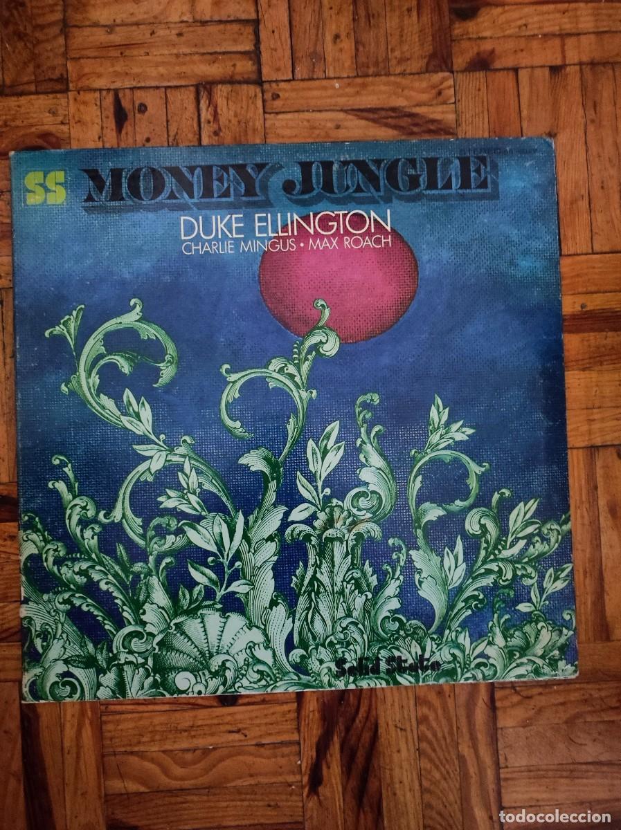 Discos de vinilo: Vinilo LP Gatefold &rdquo;Money Jungle&rdquo; &ndash; Duke Ellington / Mingus / Roach (Jazz, 1970)