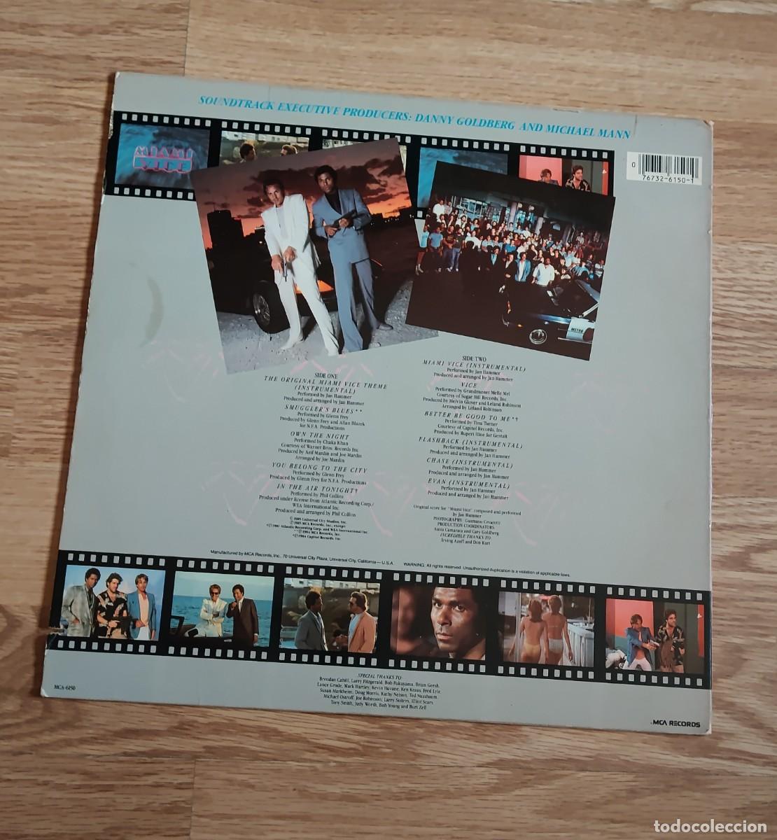 Discos de vinilo: DISCO VINILO MIAMI VICE CORRUPCI&Oacute;N EN MIAMI - Foto 3