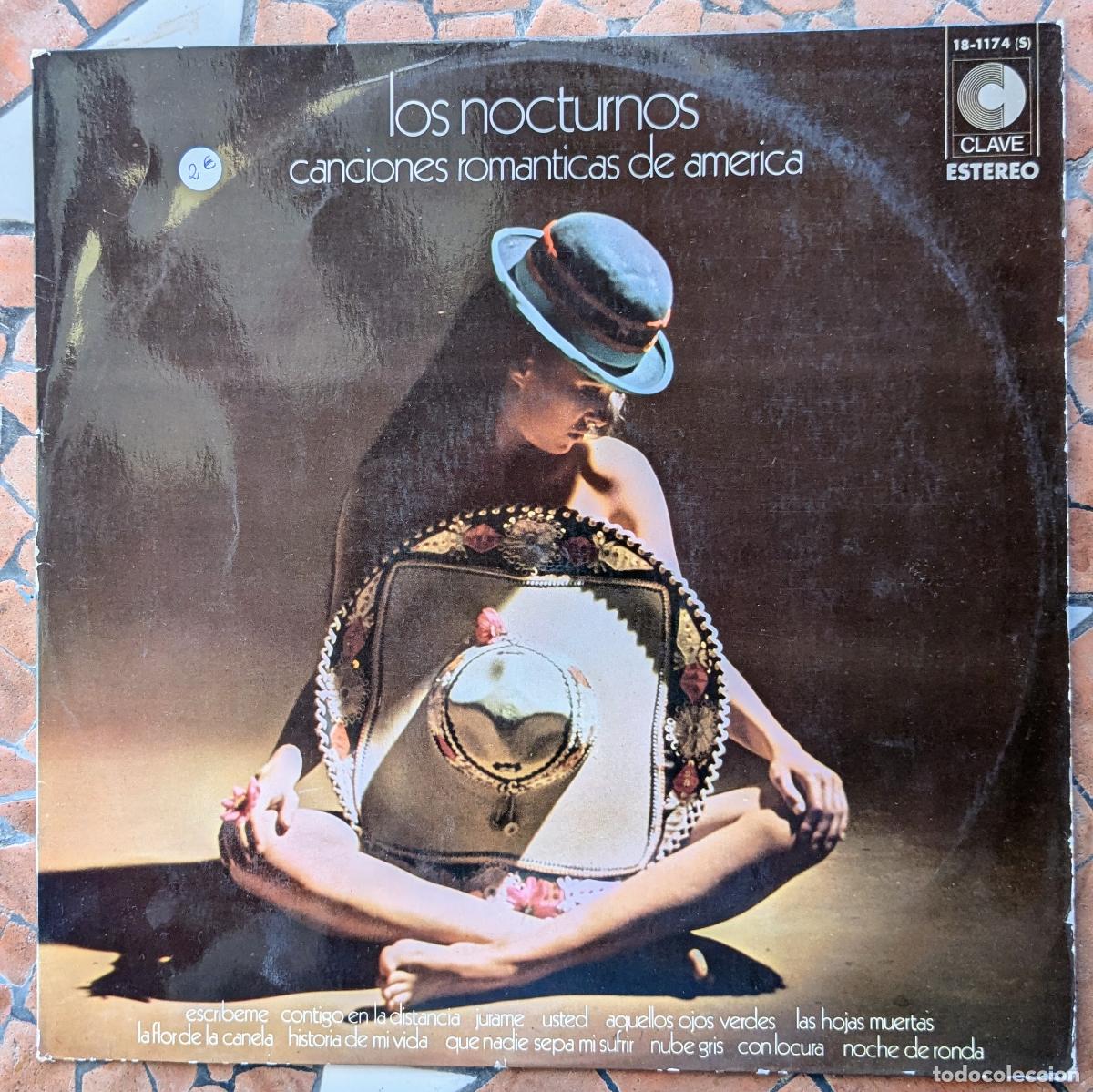 Discos de vinilo: Vinilo LP Los Nocturnos - Canciones Romanticas De America - Los Nocturnos