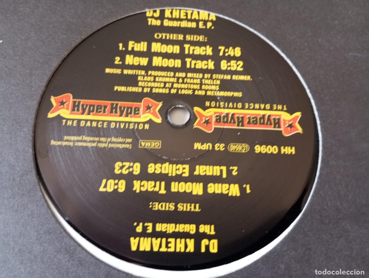 Discos de vinilo: DJ Khetama &ndash; The Guardian E.P. - 1994 - Foto 2