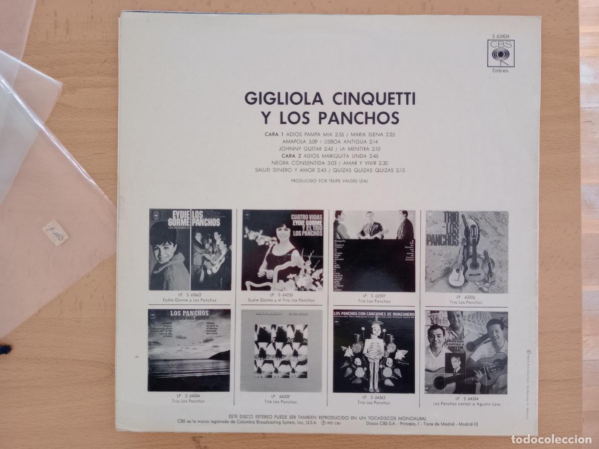 Discos de vinilo: gigliola cinquetti y los panchos - Foto 2