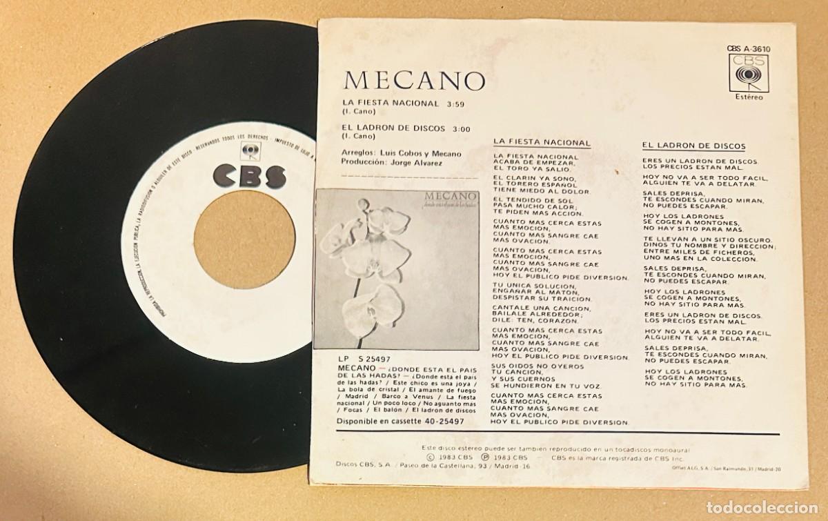 Discos de vinilo: MECANO LP PAIS DE LAS HADAS PACK PROMOCIONAL LIBRO Y SINGLE - Foto 10
