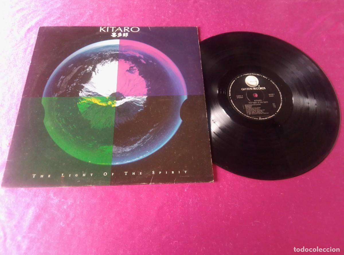 Discos de vinilo: KITARO THE LIGHT OF THE SPIRIT 1987 LP L31 42