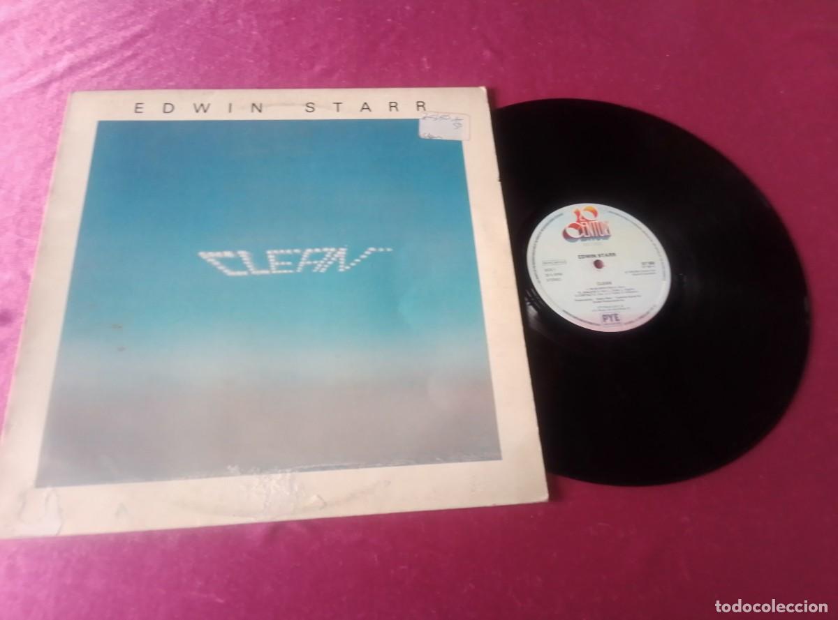 Discos de vinilo: EDWIN STARR CLEAN 1978 LP L31 42 - Foto 1