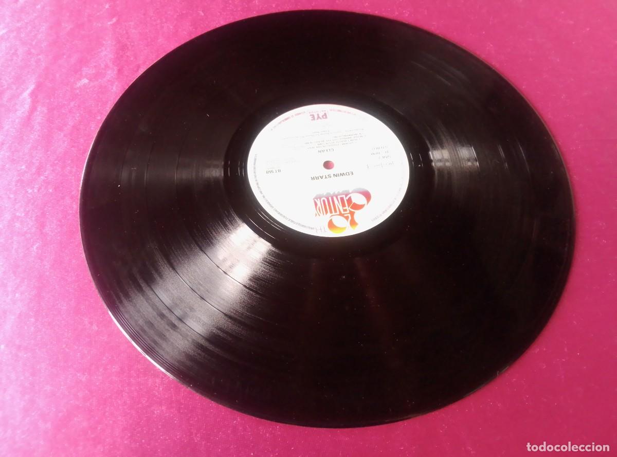 Discos de vinilo: EDWIN STARR CLEAN 1978 LP L31 42 - Foto 3