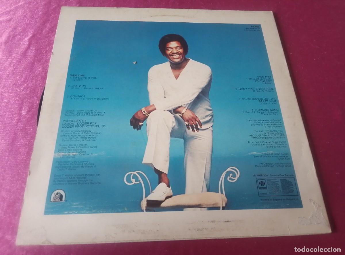 Discos de vinilo: EDWIN STARR CLEAN 1978 LP L31 42 - Foto 4