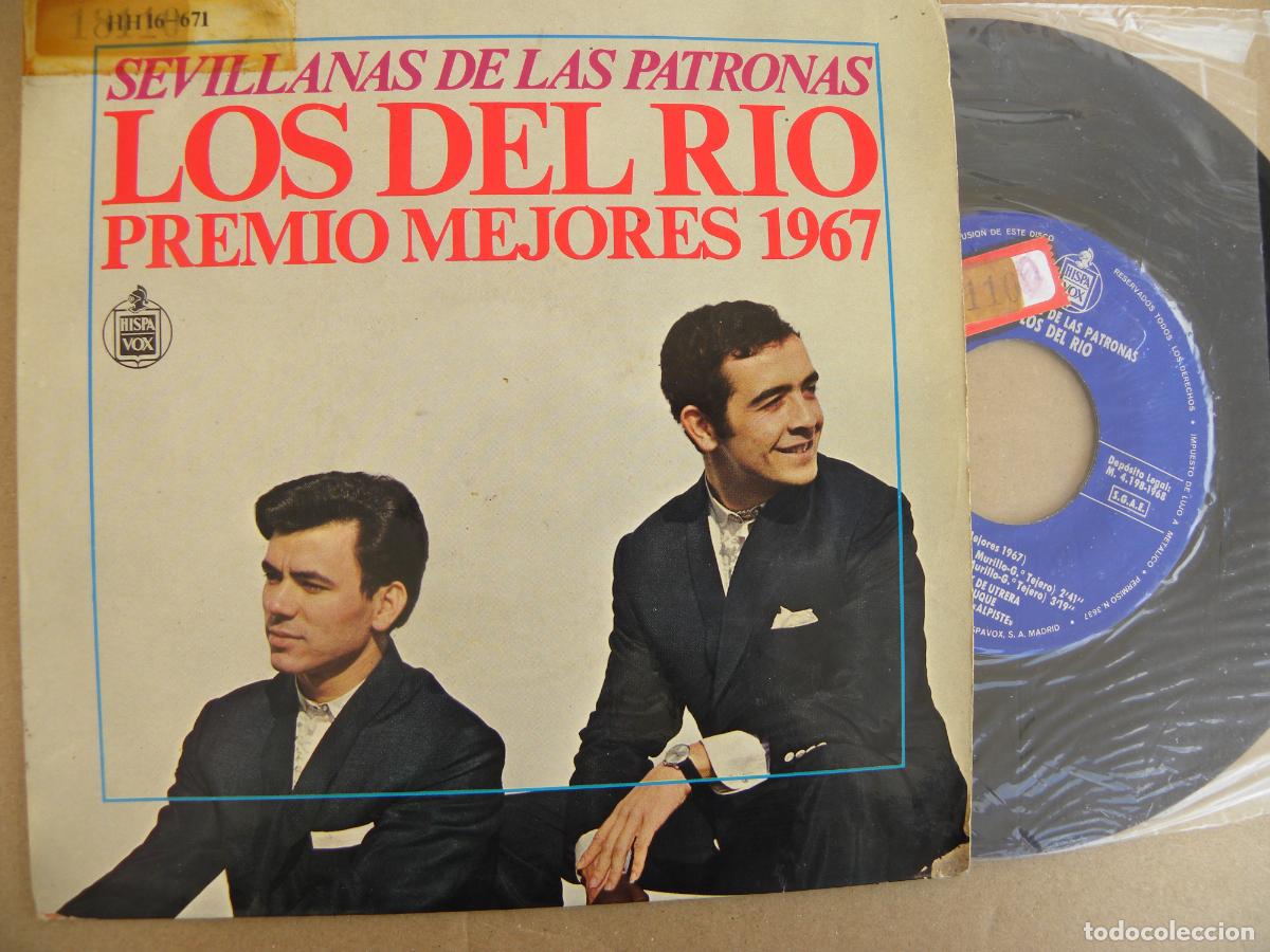 Discos de vinilo: LOS DEL RIO -SEVILLANAS DE LAS PATRONAS -EP 1968