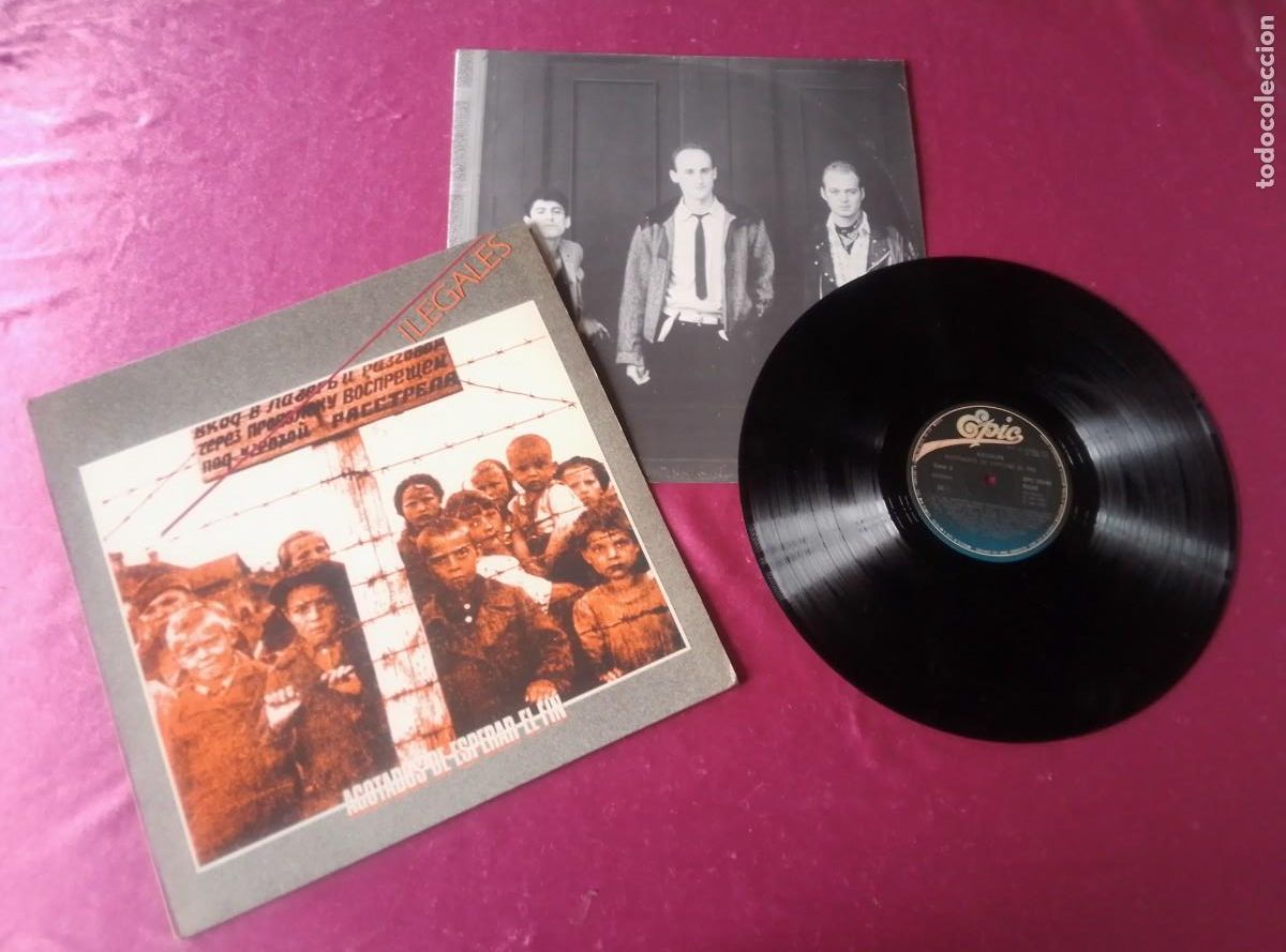 Discos de vinilo: ILEGALES AGOTADOS DE ESPERAR EL FIN 1984 LP L31 42