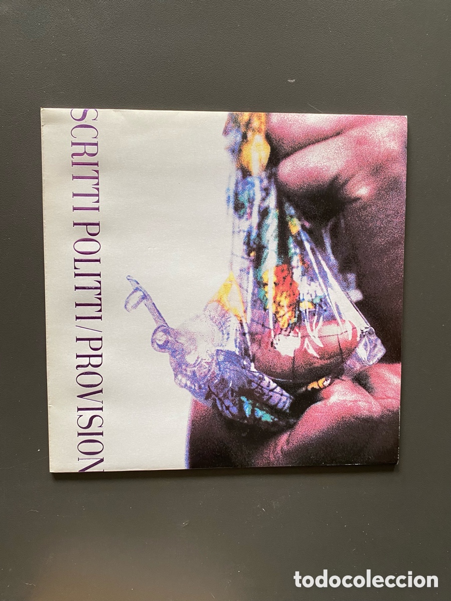 Discos de vinilo: LP Vinilo SCRITTI POLITTI - Provision (1988) Edic. Espa&ntilde;ola. Incluye hoja de Prensa