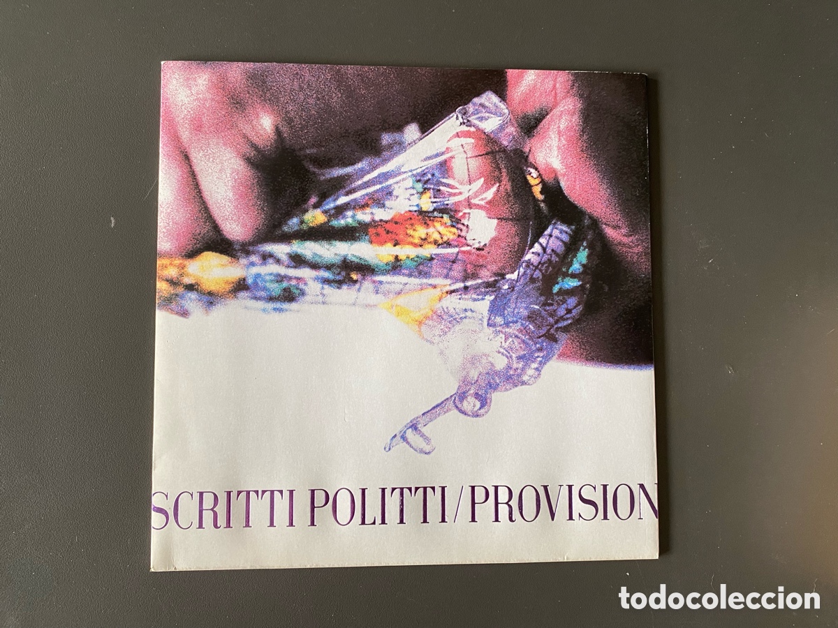 Discos de vinilo: LP Vinilo SCRITTI POLITTI - Provision (1988) Edic. Espa&ntilde;ola. Incluye hoja de Prensa