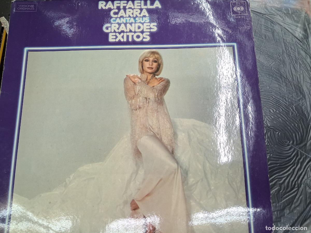 Discos de vinilo: LP DISCO VINILO RAFFAELLA CARRA CANTA SUS GRANDES EXITOS