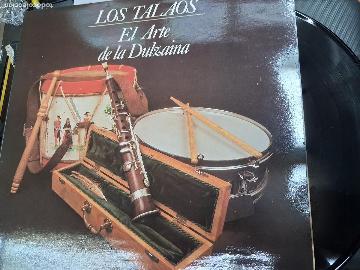 Discos de vinilo: LP DISCO VINILO LOS TALAOS EL ARTE DE LA DULZAINA