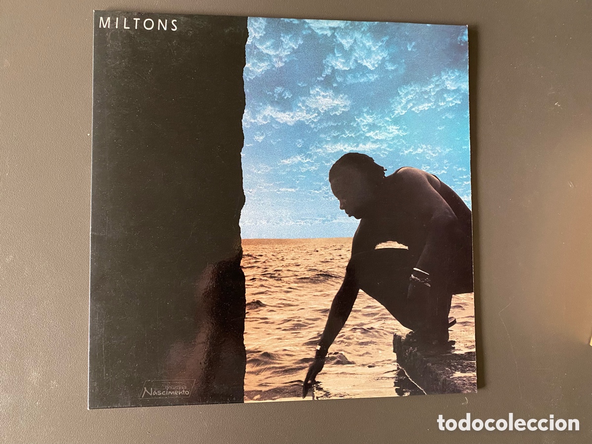Discos de vinilo: LP MILTON NASCIMENTO - Miltons (1989) Edic. Espa&ntilde;ola CBS. Colabora HERBIE HANCOCK - EX/EX