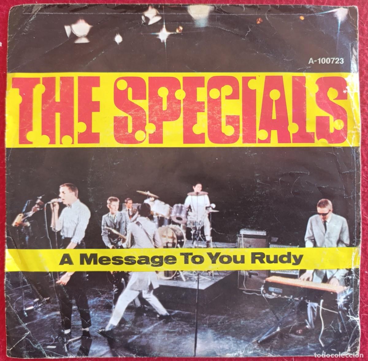 Discos de vinilo: THE SPECIALS -A MESSAGE TO YOU RUDY 7&rdquo; 1979 SPAIN SKA TWO TONE