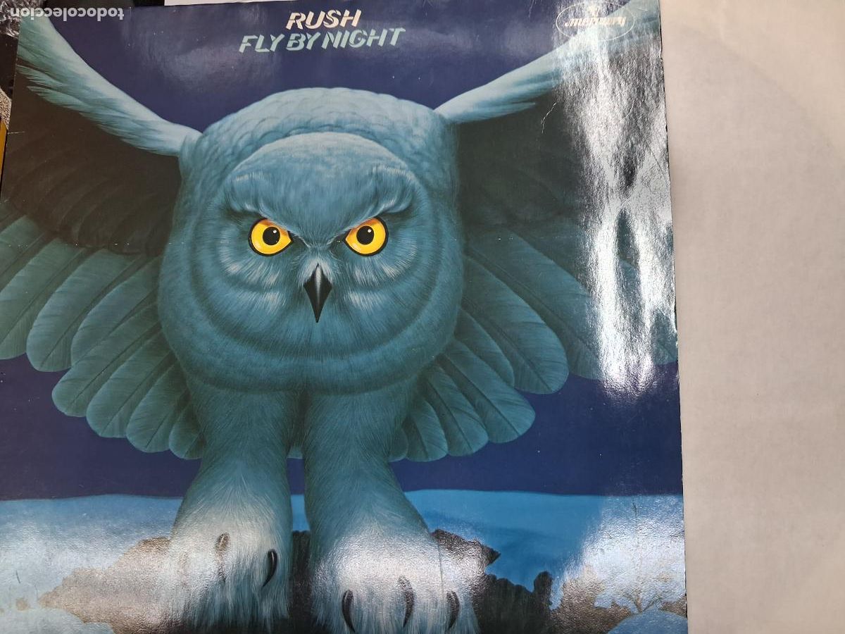 Discos de vinilo: LP DISCO VINILO RUSH FLY BY NIGHT