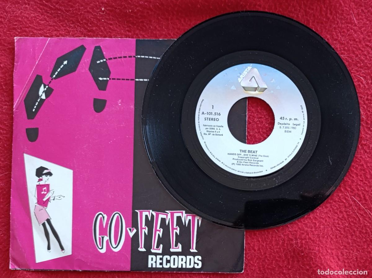 Discos de vinilo: THE BEAT - HANDS OFF... SHE'S MINE / TWIST AND CRAWL 7&rdquo; 1980 EDICION ESPA&Ntilde;OLA SKA 2TONE