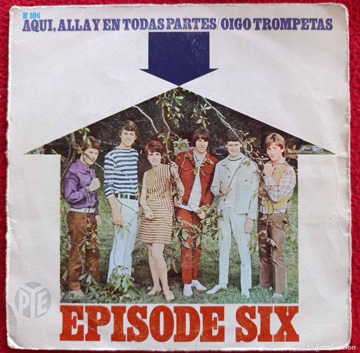 Discos de vinilo: EPISODE SIX &lrm;&ndash; HERE THERE AND EVERYWHERE (AQUI, ALLA Y EN TODAS PARTES) 7&rdquo; 1966 BEAT PRE DEEP PURPLE