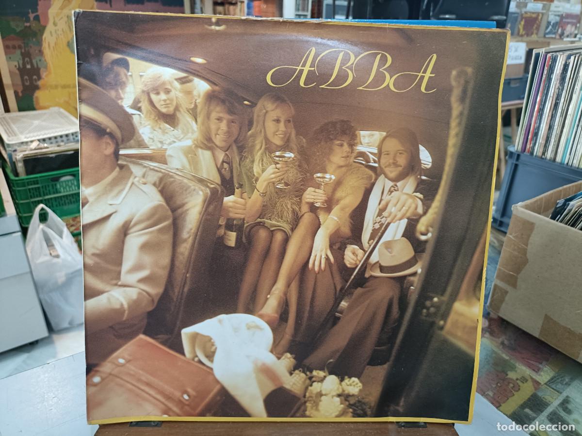 Discos de vinilo: Abba - Mamma Mia, Hey hey hey, Tropical Loveland, SOS, ... - LP. sello EPIC 1975