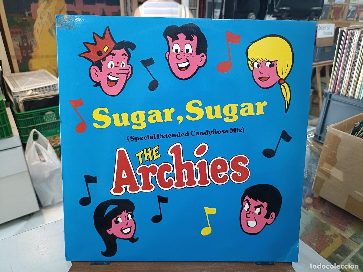 Discos de vinilo: The Archies - Sugar, Sugar (Special Extended Candyfloss Mix) - Maxi Single AVC 1987