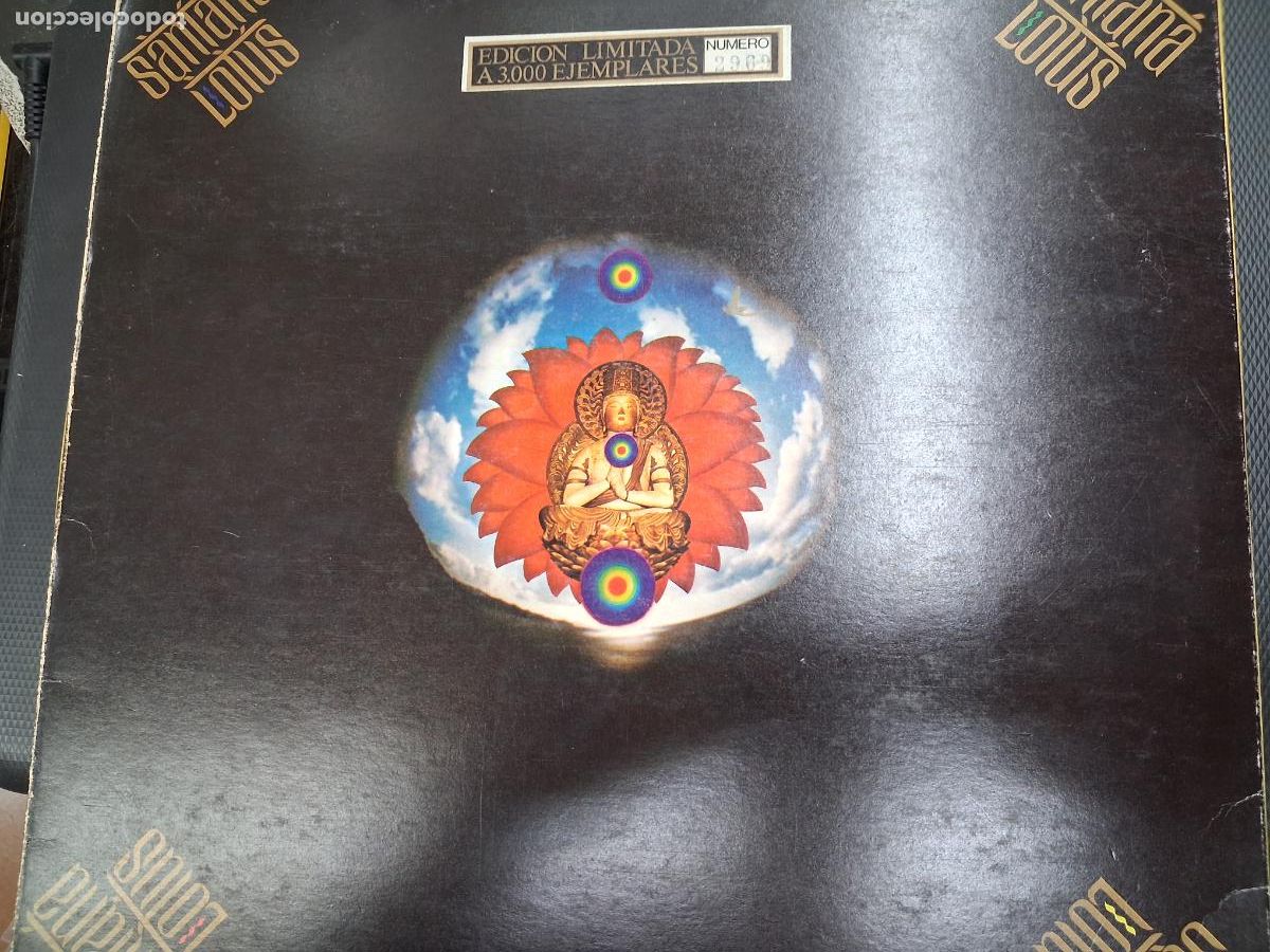 Discos de vinilo: TRIPLE LP DISCO VINILO SANTANA LOTUS EDICION LIMITADA