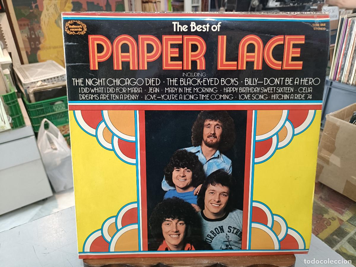 Discos de vinilo: Paper Lace - The Best of Paper Lace - LP. Hallmark Records 1974