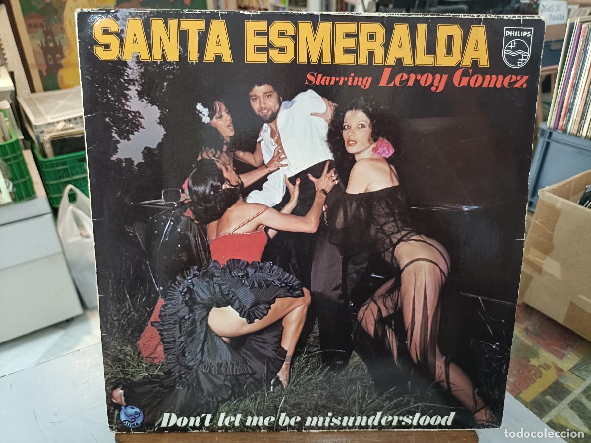 Discos de vinilo: Santa Esmeralda starring Leroy Gomez - Don&acute;t let me be misunderstood - LP. Philips 1977