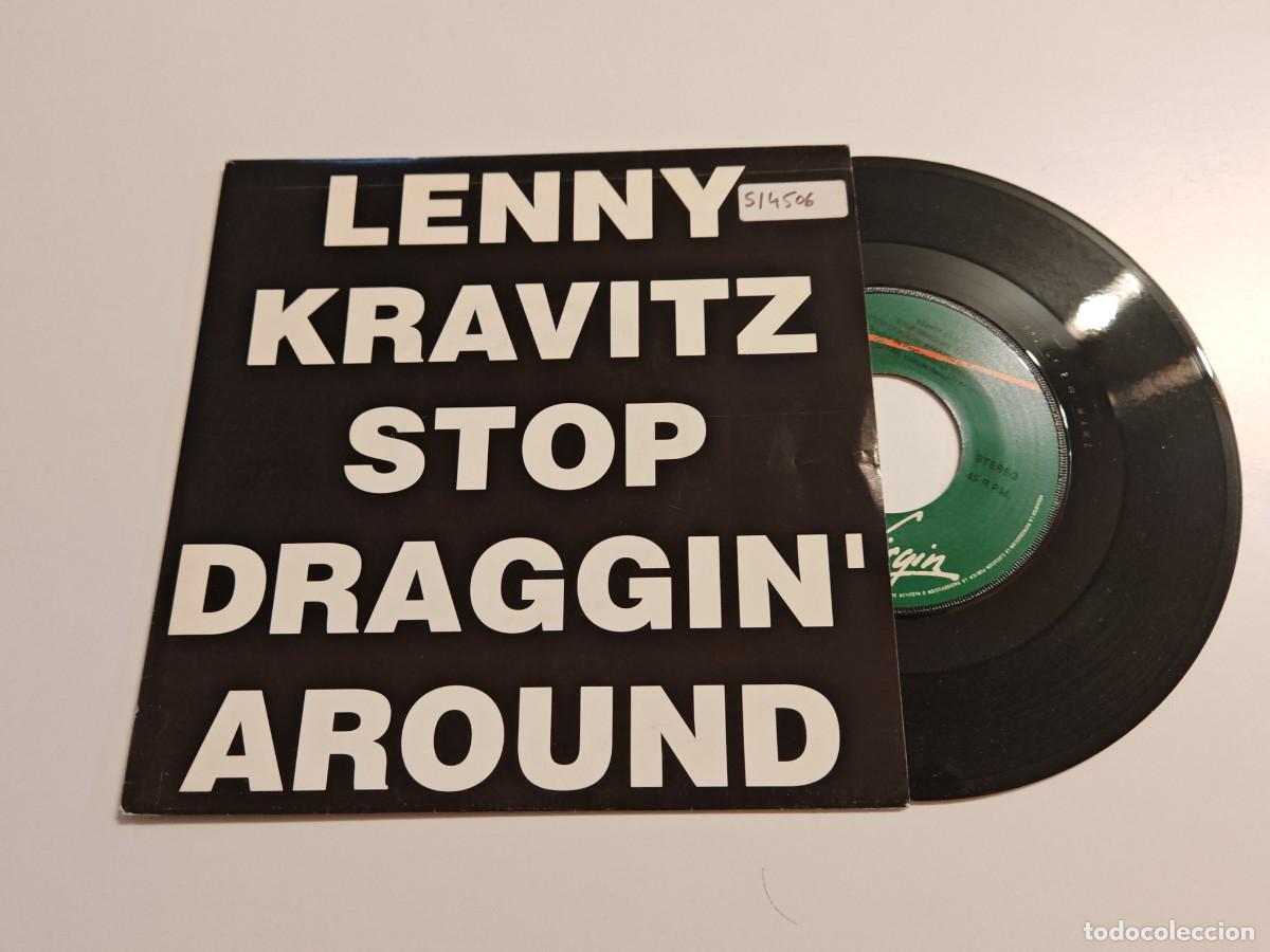 Discos de vinilo: LENNY KRAVITZ Stop draggin' around 7&rdquo; SINGLE VINILO PROMO ESPA&Ntilde;A DEL A&Ntilde;O 1991 MISMO TEMA