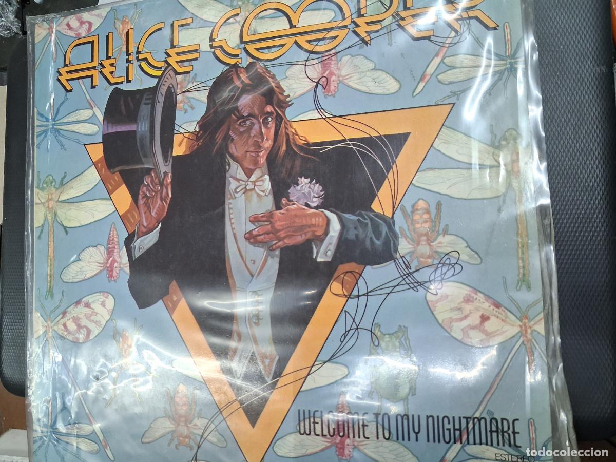 Discos de vinilo: LP DISCO VINILO ALICE COOPER WELCOME TO MY NIGHTMARE