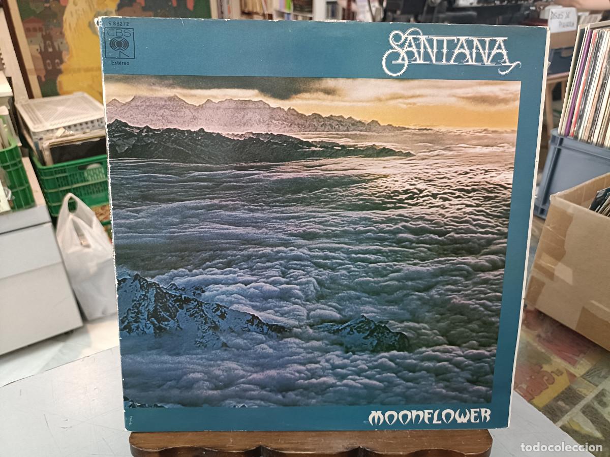Discos de vinilo: Santana - Moonflower - LP. Doble LP. sello CBS 1977