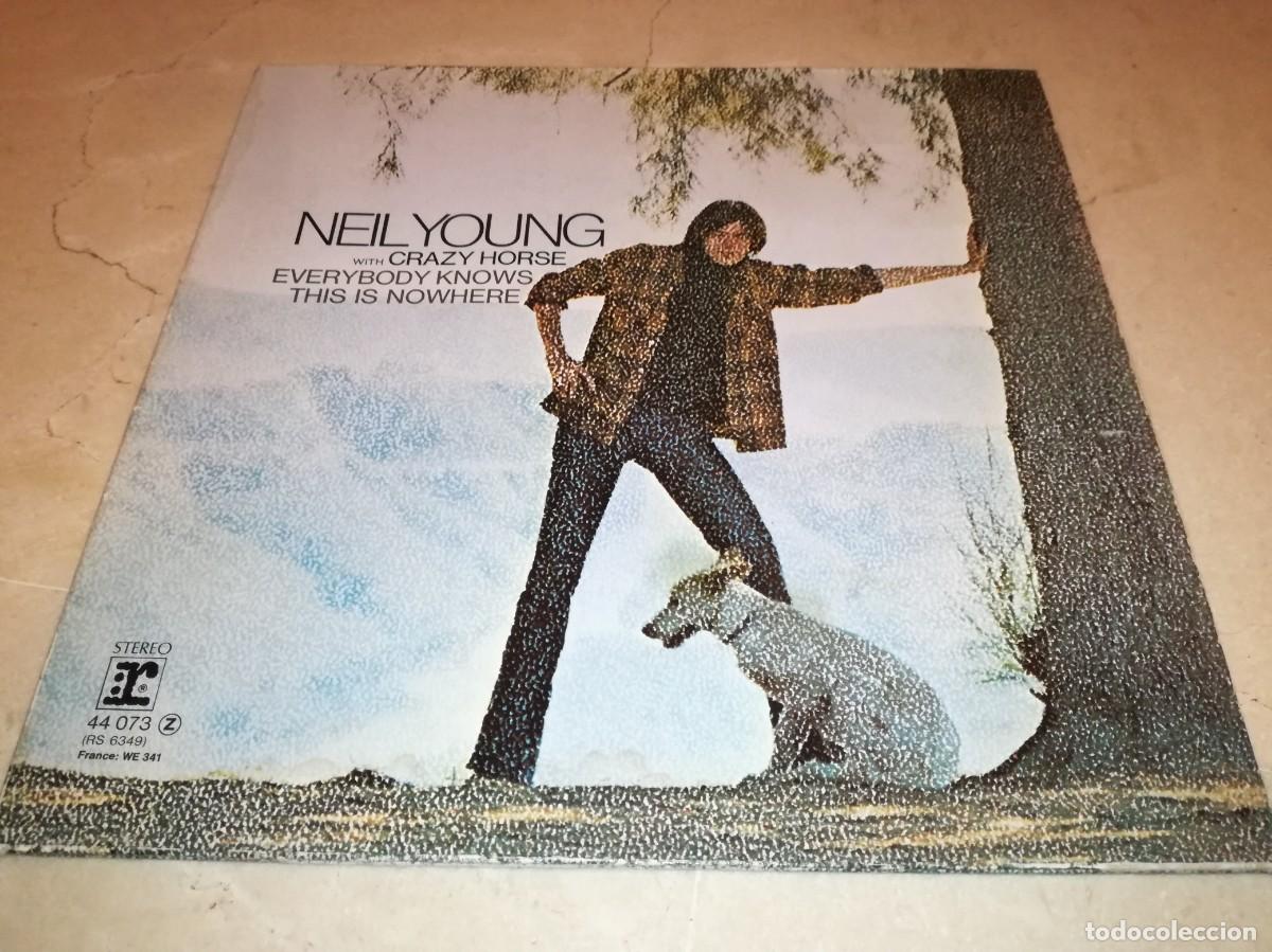 Discos de vinilo: NEIL YOUNG WITH CRAZY HORSE-EVERYBODY KNOWS THIS IS NOWHERE-GATEFOLD-VINILO EN EXCELENTE ESTADO