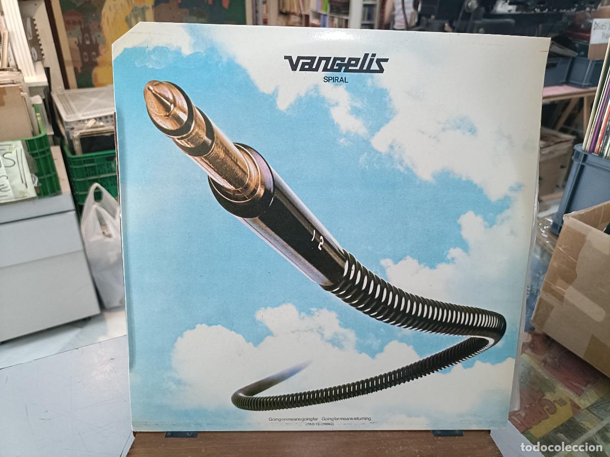 Discos de vinilo: Vangelis - Spiral - LP. sello RCA 1977