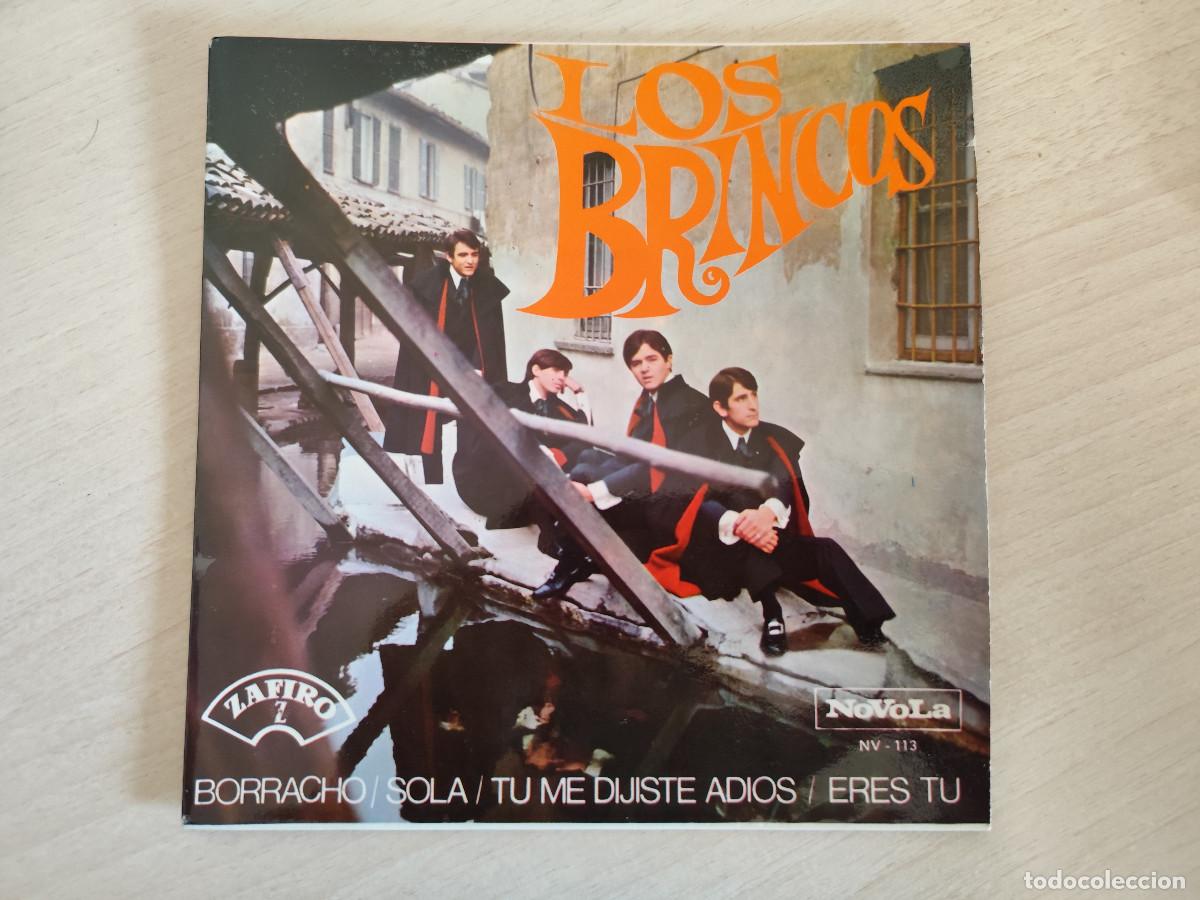 Discos de vinilo: LOS BRINCOS - EP SPAIN 1965 - BORRACHO / SOLA / TU ME DIJISTE ADIOS +1 MUY BUEN ESTADO