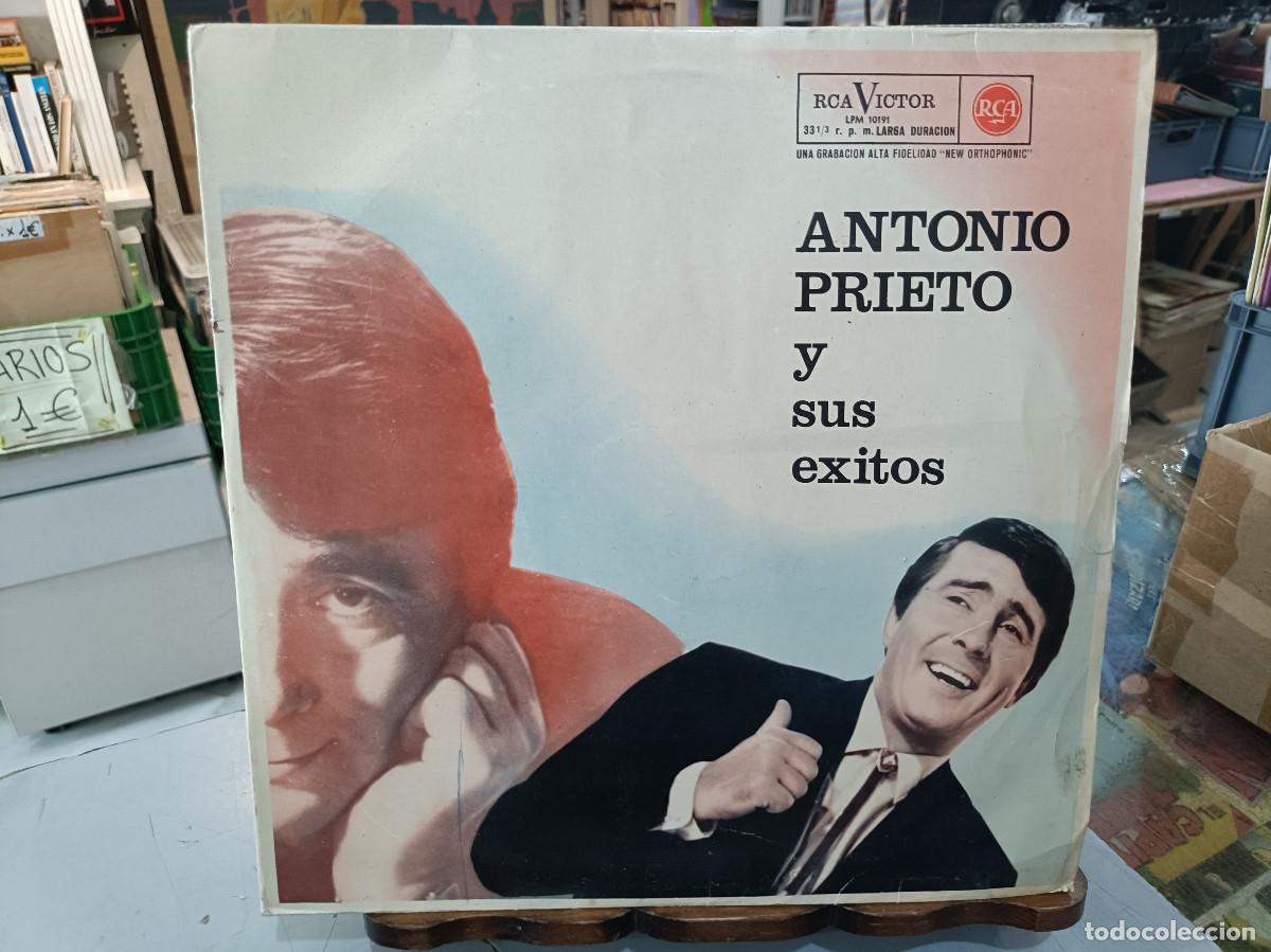 Discos de vinilo: Antonio Prieto y sus &Eacute;xitos - LP. sello RCA 1962