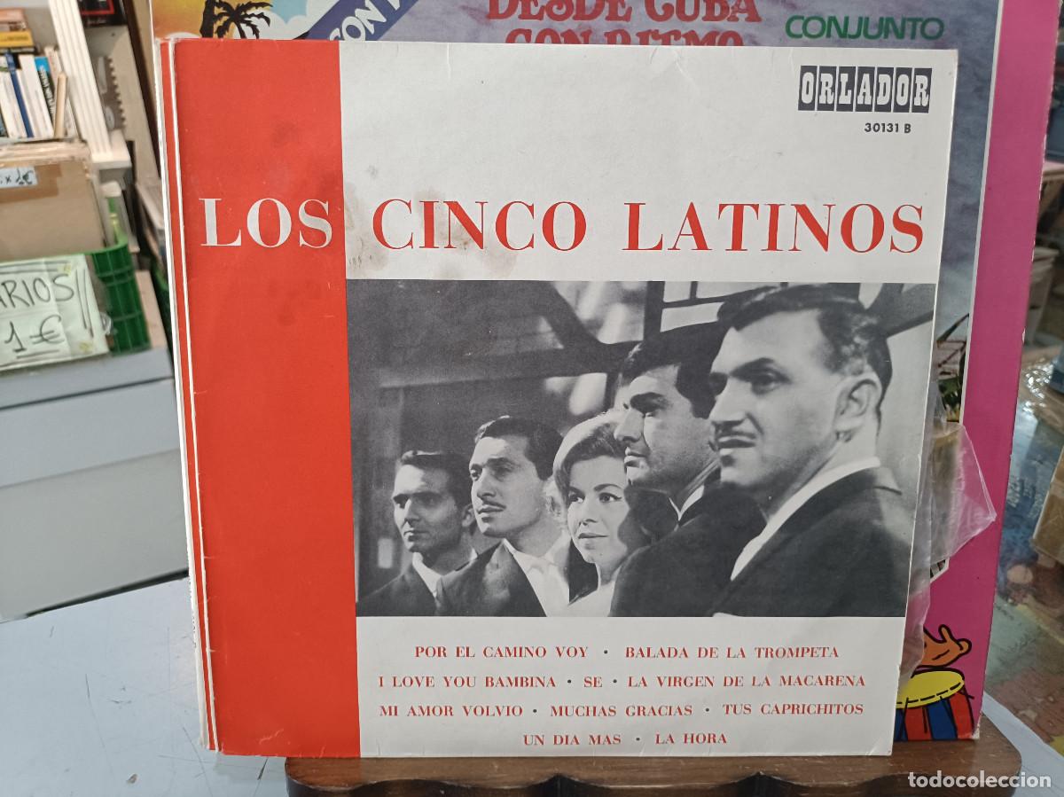 Discos de vinilo: Los Cinco Latinos - Por el camino voy, Balada de la trompeta, Se, .. -LP. del sello Orlador de 1967