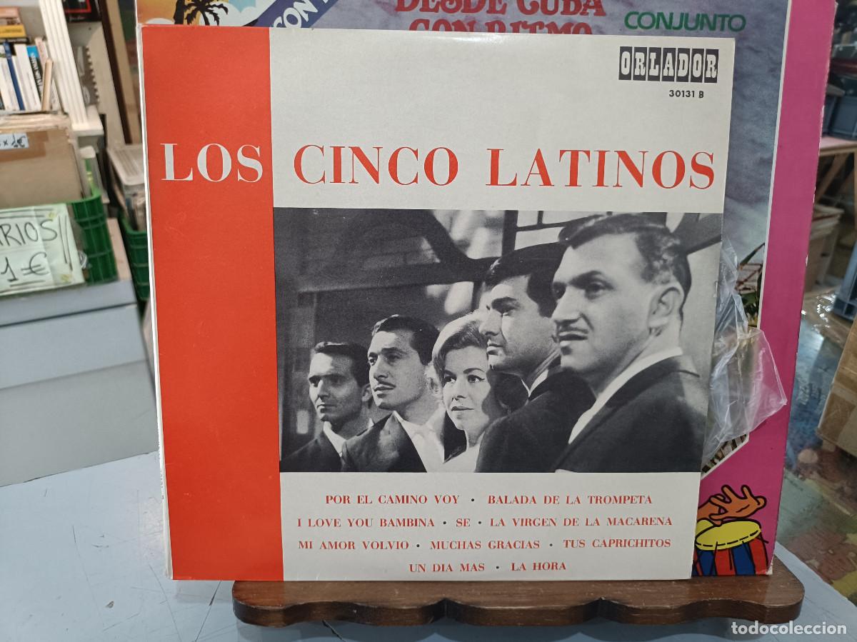 Discos de vinilo: Los Cinco Latinos - Por el camino voy, Balada de la trompeta, Se, .. -LP. del sello Orlador de 1967