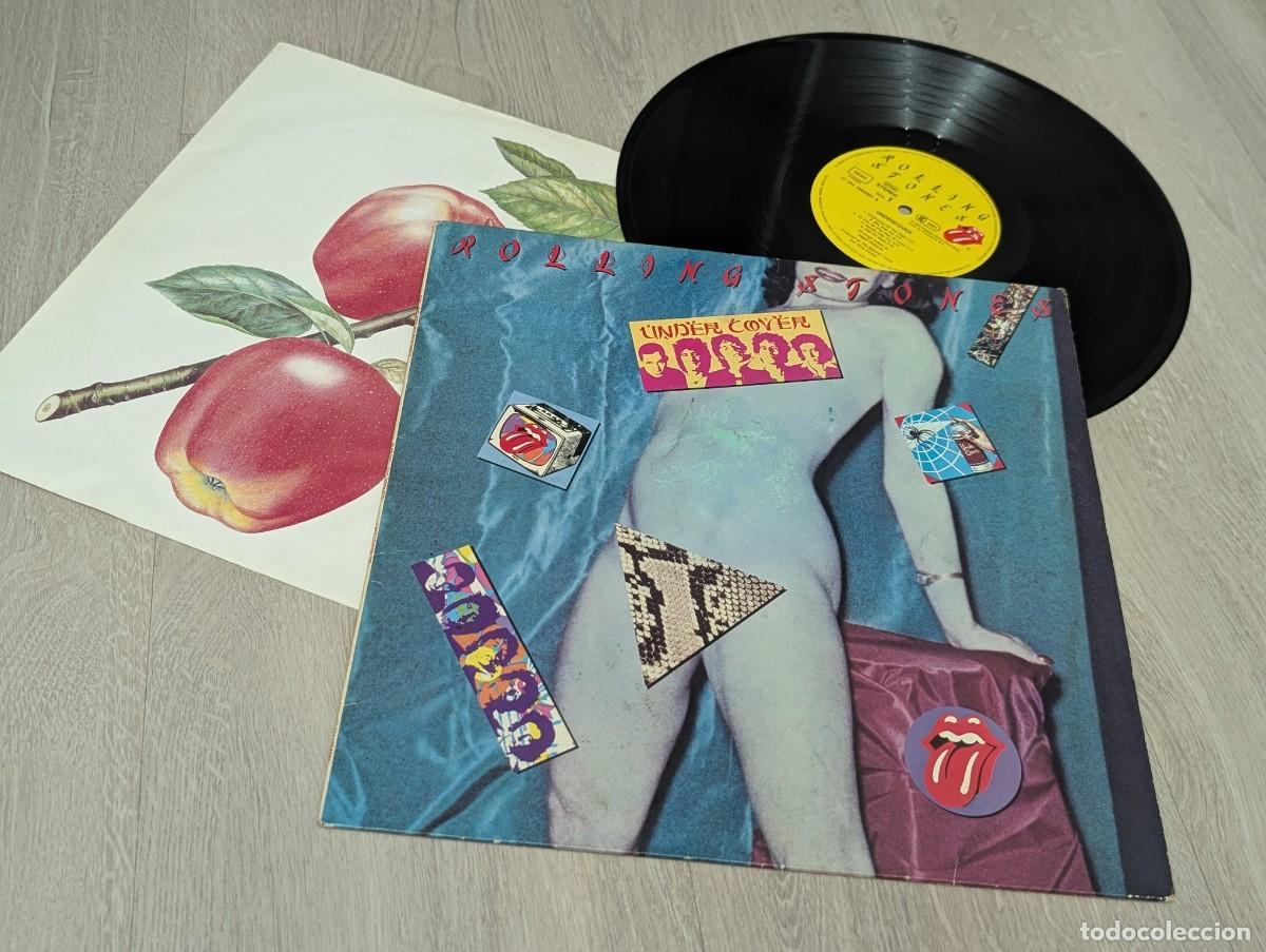 Discos de vinilo: THE ROLLING STONES - UNDER COVER ..LP CON ENCARTE DE EMI - 1983 - EDICION ORIGINAL GERMANY 10 TEMAS