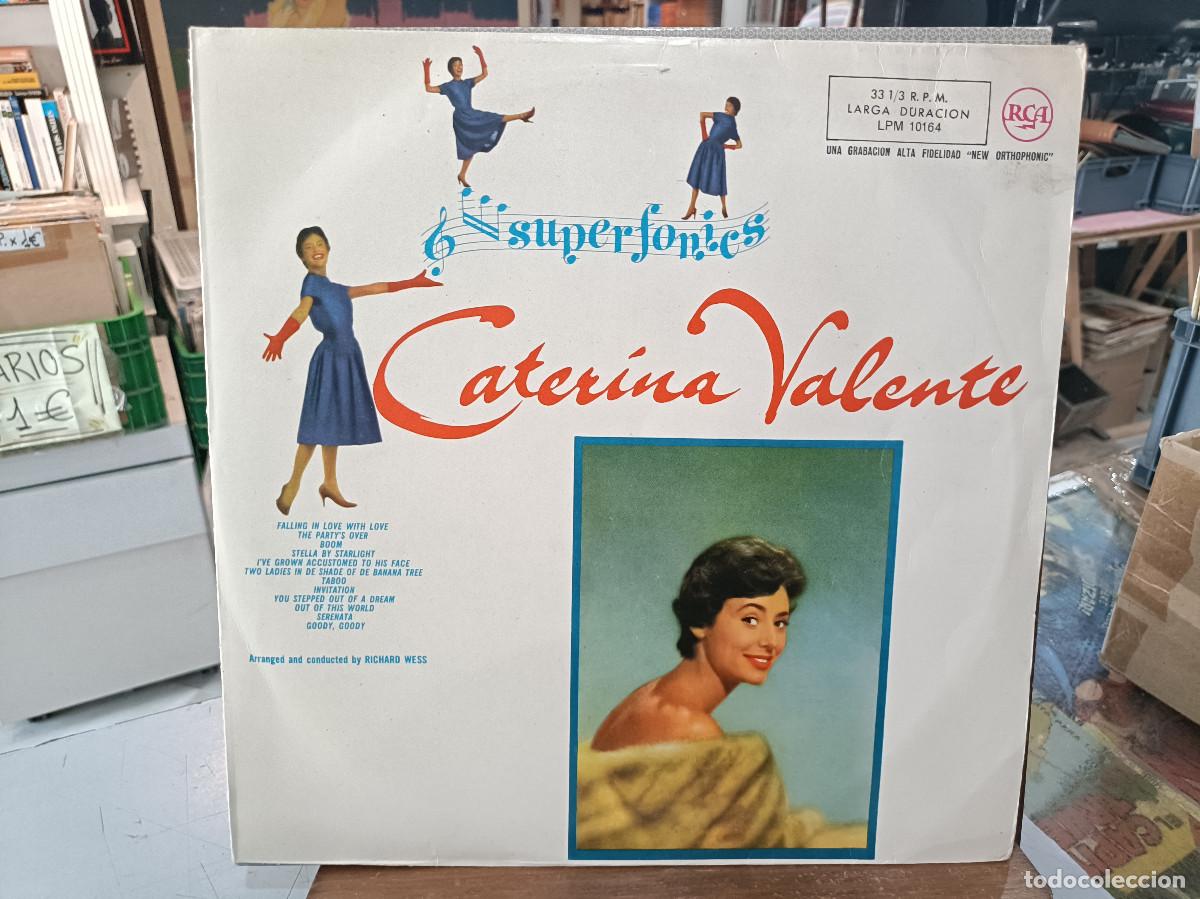 Discos de vinilo: Caterina Valente - Superfonics - LP. del sello RCA de 1961