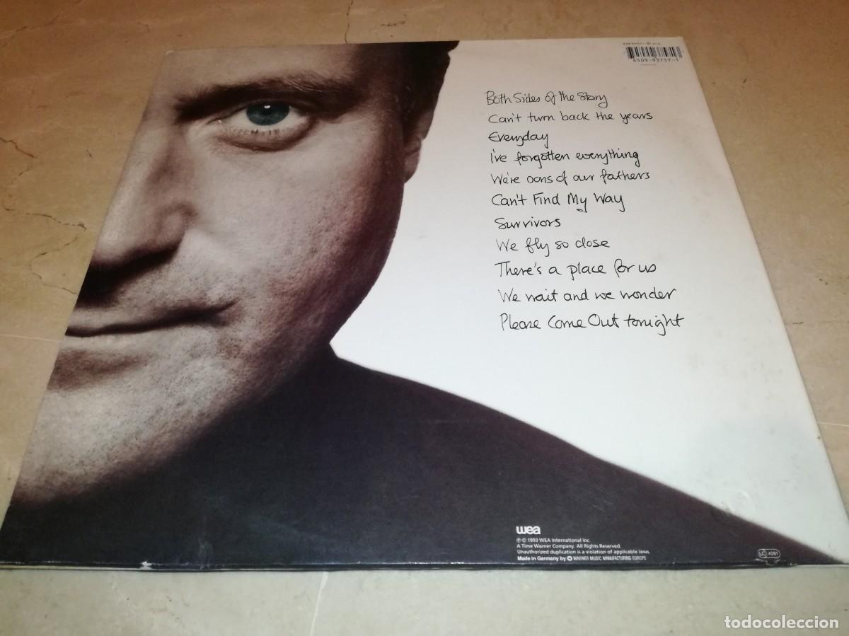Discos de vinilo: PHIL COLLINS-BOTH SIDES-DOBLE LP-ORIGINAL 1993 - Foto 2