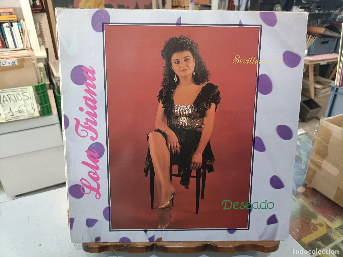 Discos de vinilo: Lolita Triana - Deseado - LP. FODS Records 1988 (Sevillanas)