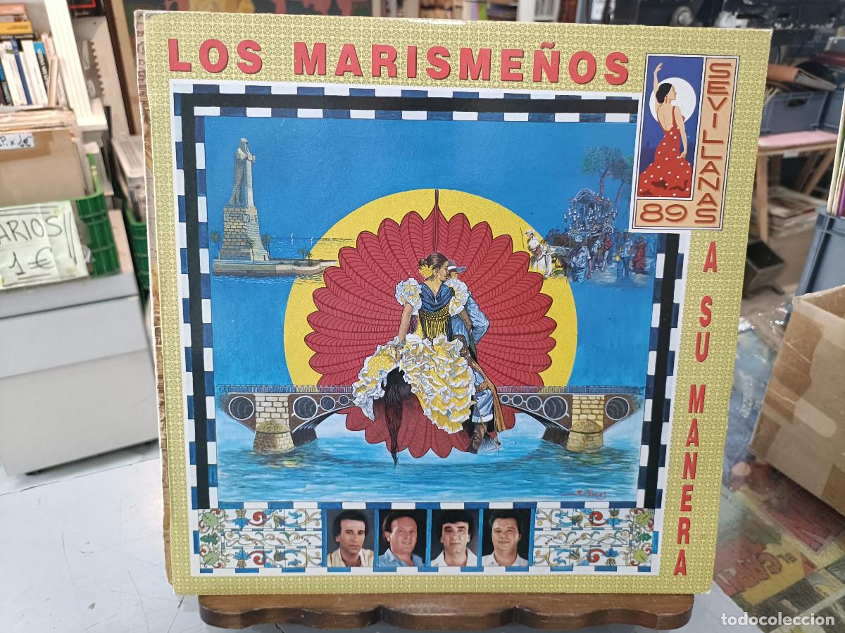 Discos de vinilo: Los Marisme&ntilde;os - A su manera - LP. sello Hispavox 1989 (Sevillanas&acute;89)