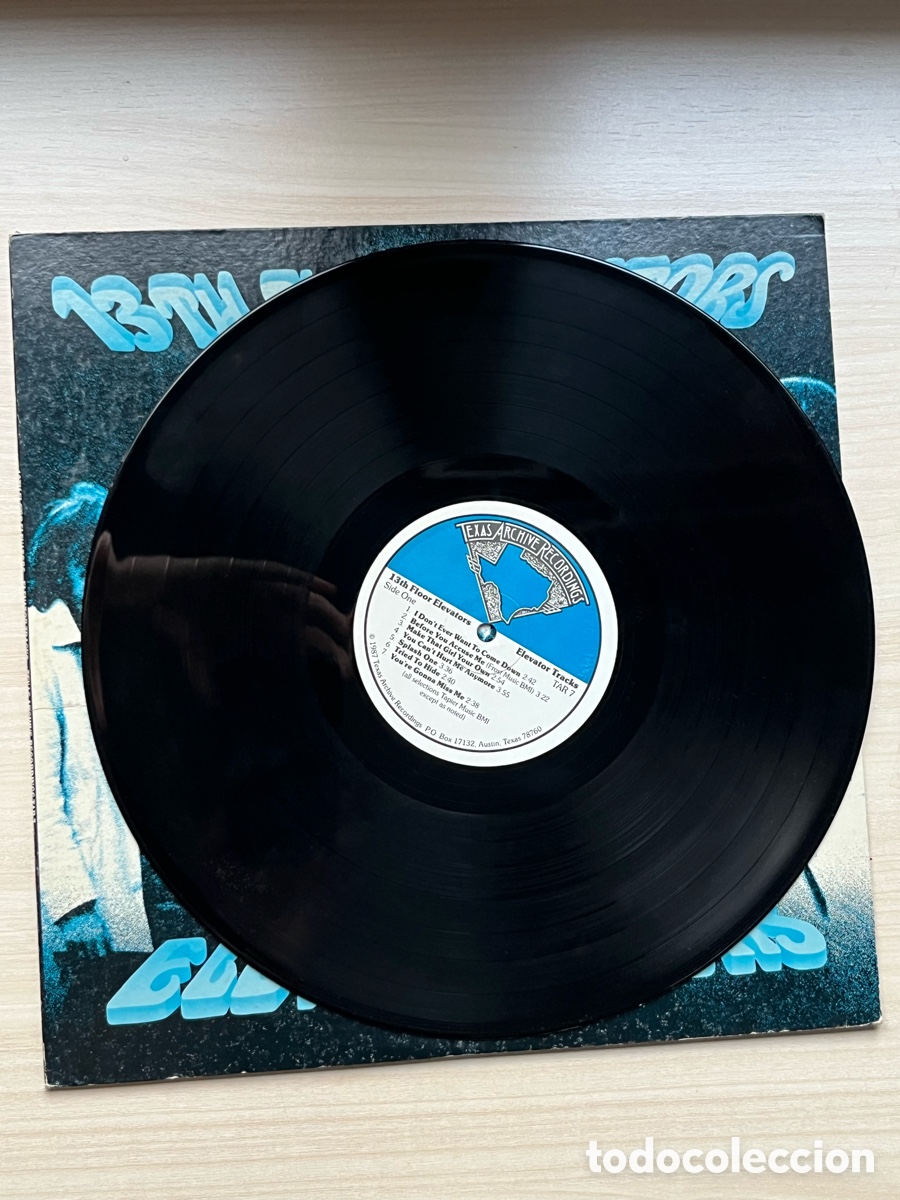 Discos de vinilo: 13 TH Floor Elevators- Elevator Tracks - Foto 3