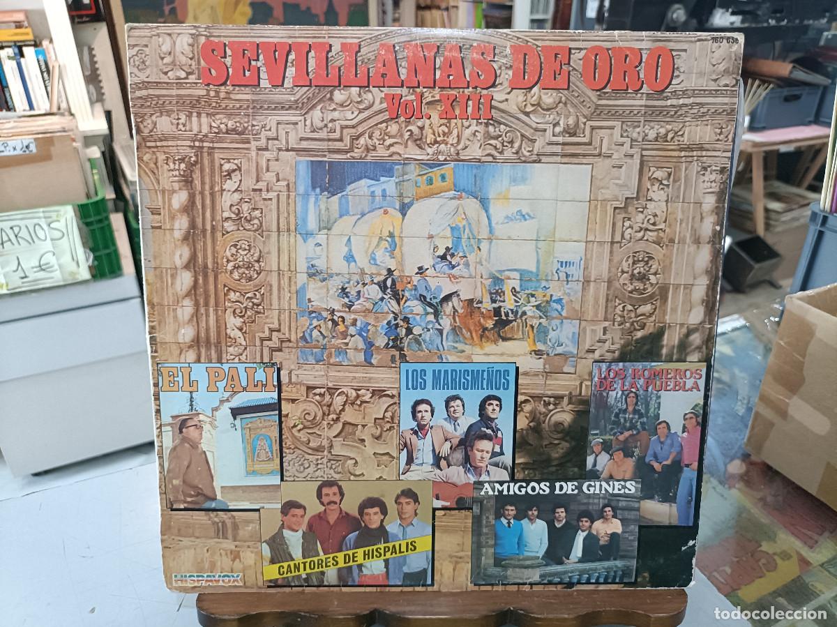 Discos de vinilo: Sevillanas de oro, vol. XIII - Varios - LP. sello Hispavox 1983