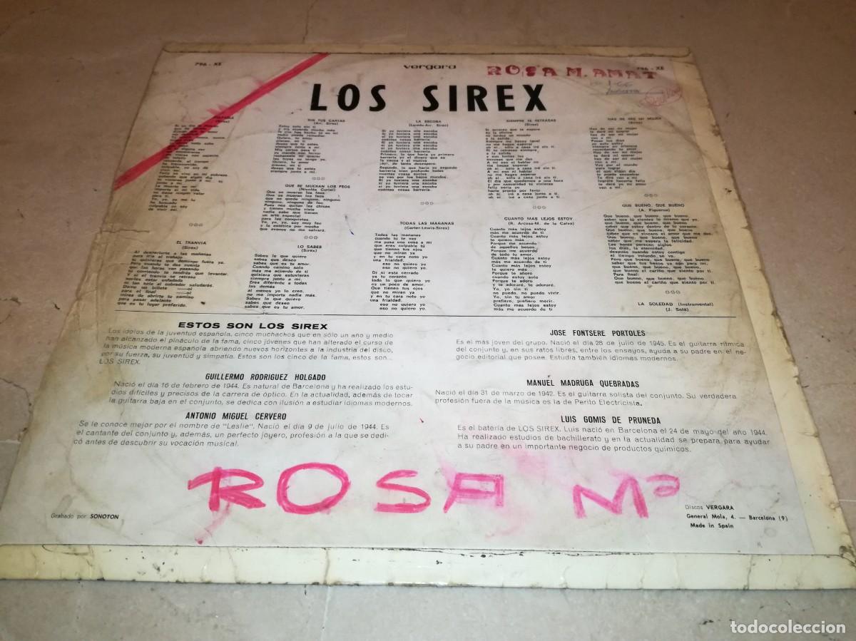 Discos de vinilo: LOS SIREX-ORIGINAL 1965-LP - Foto 2
