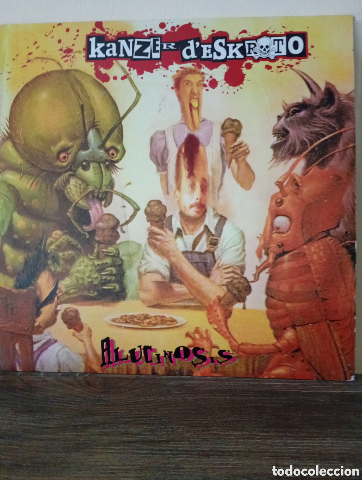 Discos de vinilo: Kanzer d'eskroto, Alucinosis 2007. Edici&oacute;n limitada y numerada (159/515).