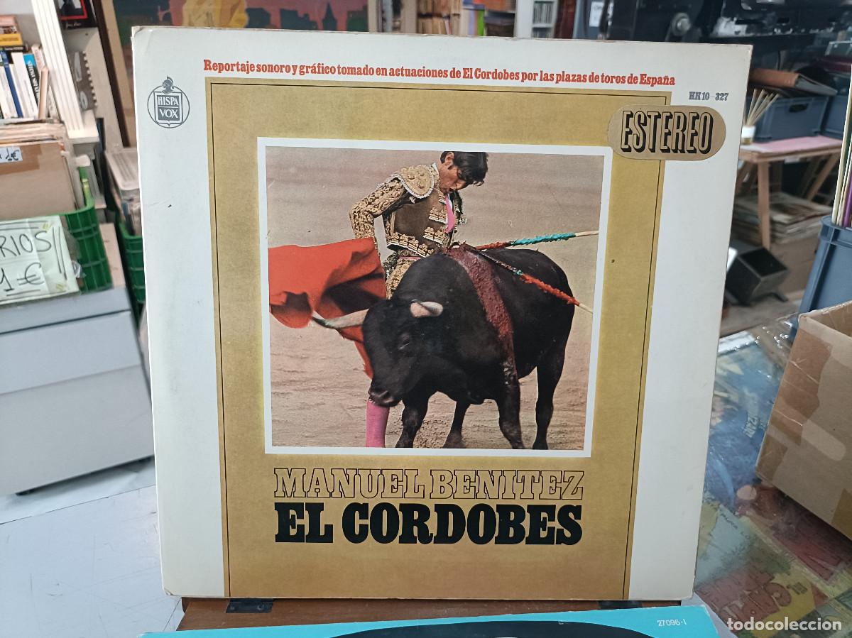Discos de vinilo: Manuel Ben&iacute;tez El Cordob&eacute;s - Reportaje sonoro y gr&aacute;fico - LP. sello Hispavox 1967